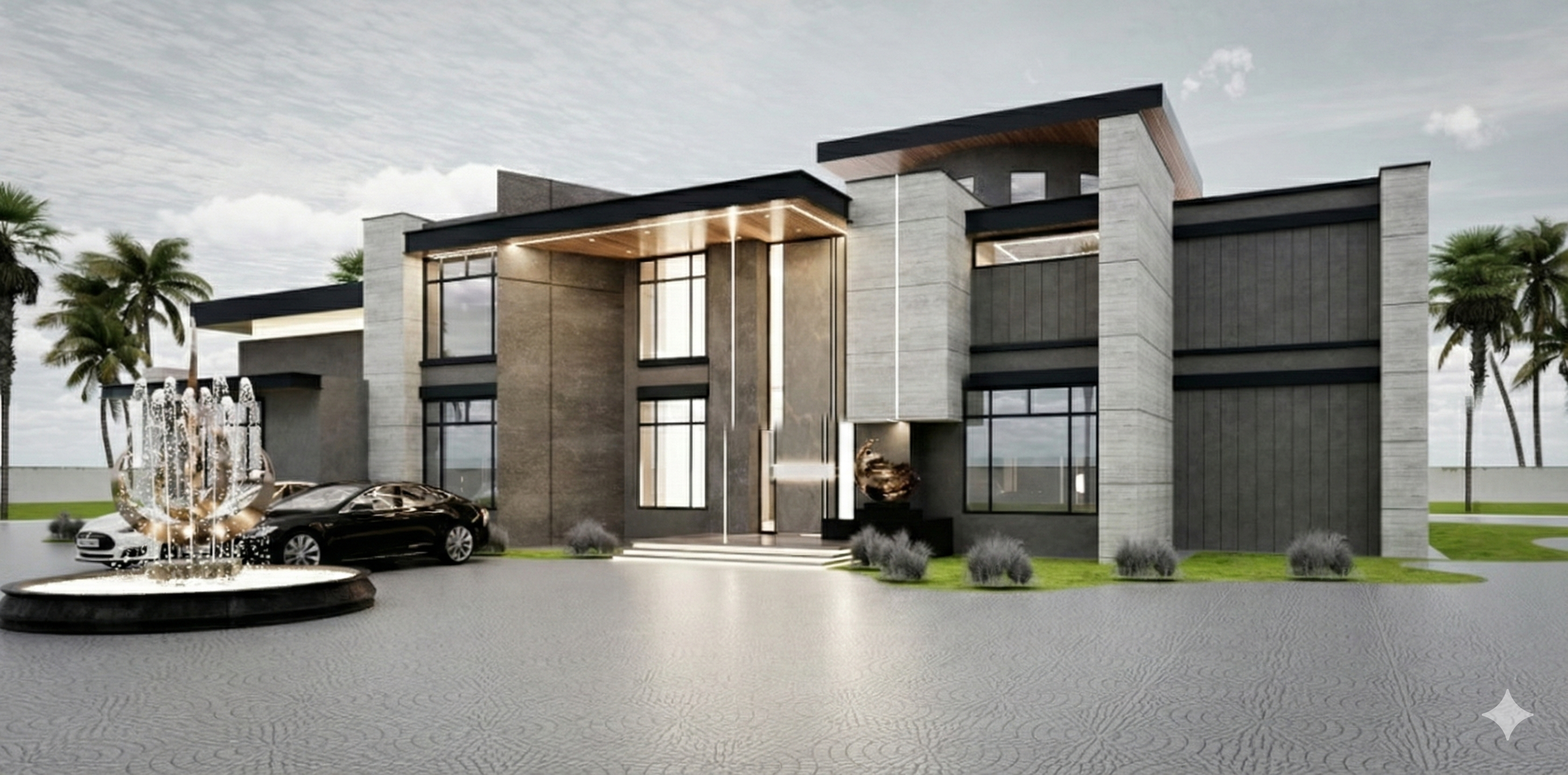 USK Design Studios Modern Villa